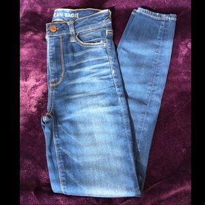 American eagle super high-rise jeggings